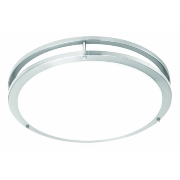 Thomas Lighting-Parallel - One Light Flush Mount Brushed Nickel