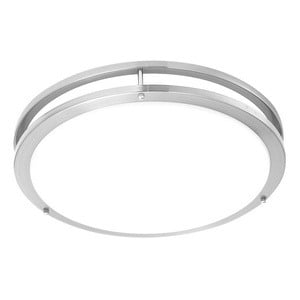 Thomas Lighting-Parallel - One Light Flush Mount Brushed Nickel