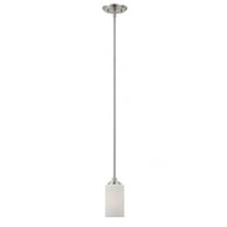 Thomas Lighting - Pittman - One Light Pendant-Brushed Nickel Finish