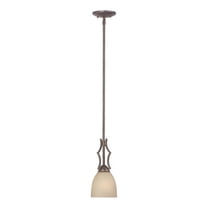 Thomas Lighting SL893422 Triton Collection 1 Light Mini-Pendant, Sable Bronze