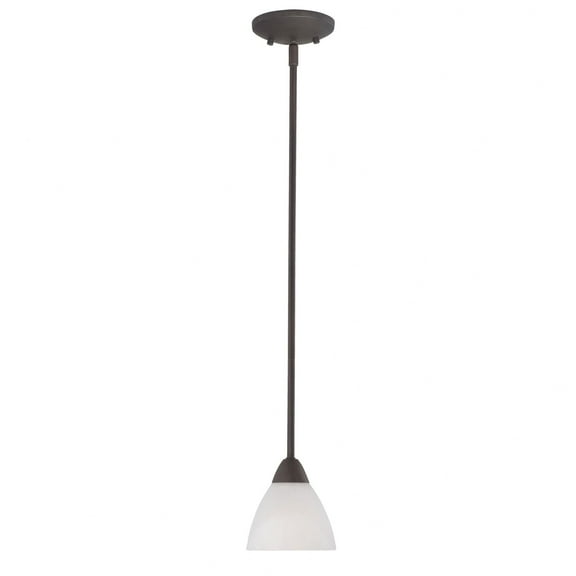 Thomas Lighting - Tia - One Light Pendant-Painted Bronze Finish - Thomas
