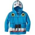 thumbnail image 1 of Thomas Little Boys' Fleece Masked Hoodie, Blue, 2T, 1 of 2