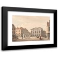 thumbnail image 1 of Thomas Malton the Younger 18x14 Black Modern Framed Museum Art Print Titled - The Sessions House, Junction of Farringdon and Clerkenwell Roads, 1 of 5