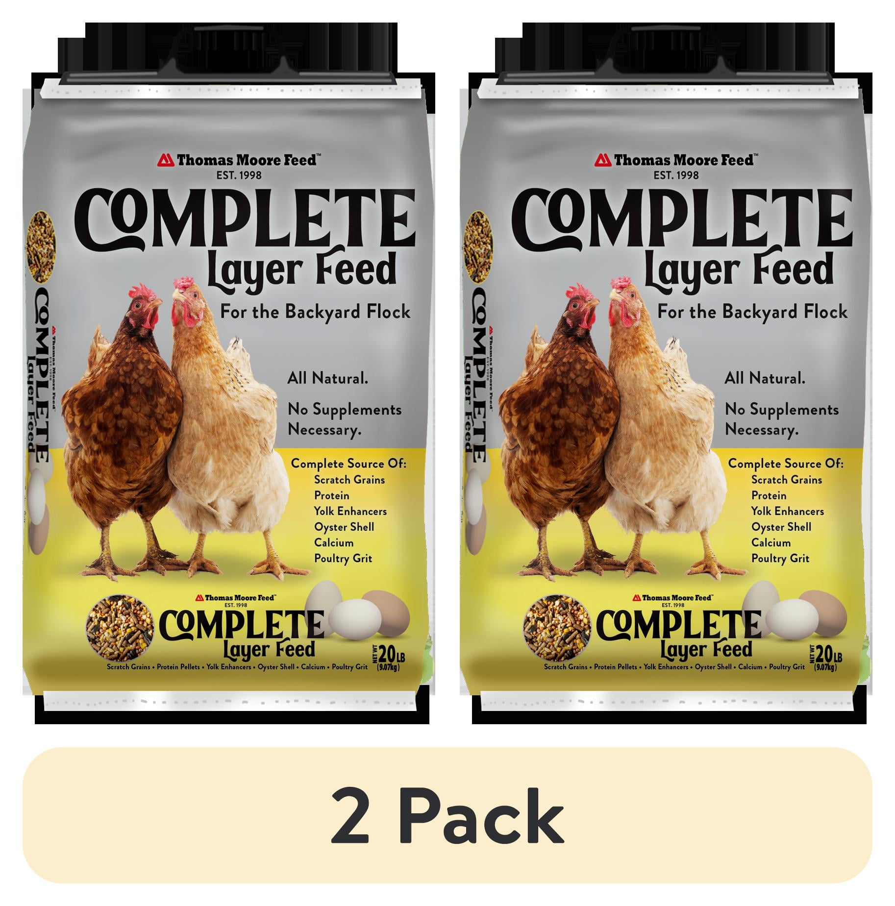 Thomas Moore Feeds Complete Feed for Laying Hens, 20lb