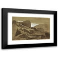 thumbnail image 1 of Thomas Moran 24x17 Black Modern Framed Museum Art Print Titled - Near Meadow Creek, Utah (1871), 1 of 5