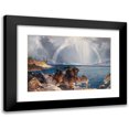 thumbnail image 1 of Thomas Moran 24x18 Black Modern Framed Museum Art Print Titled - Yellowstone Lake (ca. 1875), 1 of 5