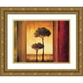 thumbnail image 1 of Thomas, Neil 14x12 Gold Ornate Wood Framed with Double Matting Museum Art Print Titled - Entrancing I, 1 of 4
