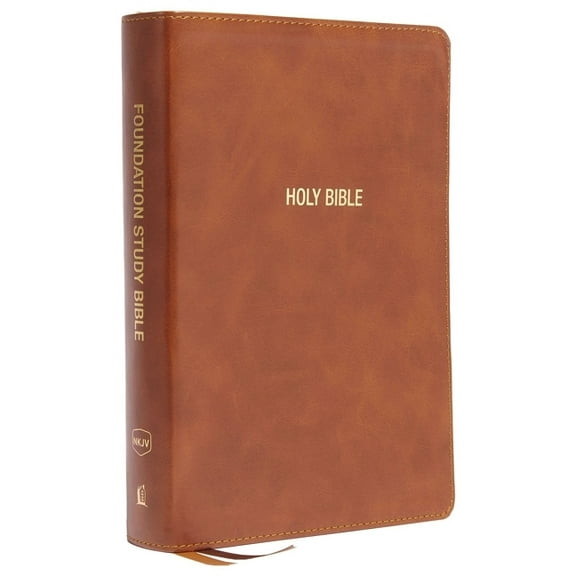 Thomas Nelson: NKJV Foundation Study Bible, Large Print Edition (Leathersoft)