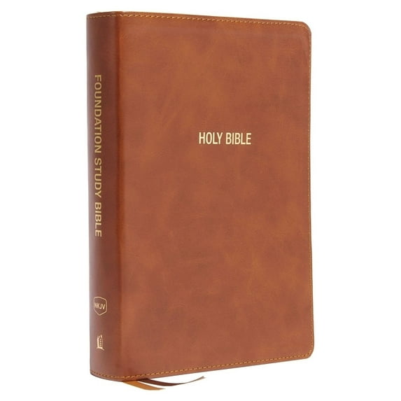 Thomas Nelson: NKJV Foundation Study Bible, Large Print Edition (Leathersoft)