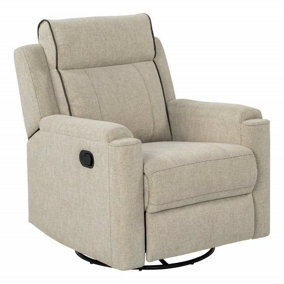 Thomas Payne RV Swivel Glide Recliner - Norlina - Luxurious, Comfortable RV Recliner - Easy-to-Clean PolyHyde Vinyl Fabric - High-Density Foam Interior for Extra Comfort - 2020129856