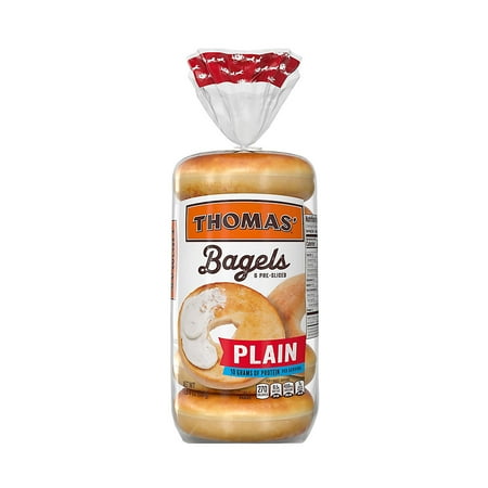 Thomas' Plain Bagels (Pack of 4)
