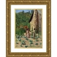thumbnail image 1 of Thomas Pollock Anshutz 11x14 Gold Ornate Wood Frame and Double Matted Museum Art Print Titled - The Way They Live (1879), 1 of 4