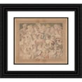 thumbnail image 1 of Thomas Rowlandson 17x15 Black Ornate Wood Framed Double Matted Museum Art Print Titled - Types of Beauty (ca. 1780-1825), 1 of 5