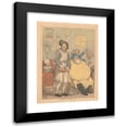thumbnail image 1 of Thomas Rowlandson 18x24 Black Modern Framed Museum Art Print Titled - A Penny Barber (1789), 1 of 5