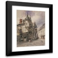 thumbnail image 1 of Thomas Shotter Boys 19x24 Black Modern Framed Museum Art Print Titled - The Hotel De Sens, Rue Du Figuier (1833), 1 of 5