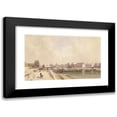 thumbnail image 1 of Thomas Shotter Boys 24x16 Black Modern Framed Museum Art Print Titled - Le Pont-Royal in 1833 (1833), 1 of 5