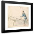 thumbnail image 1 of Thomas Stothard 15x16 Black Modern Framed Museum Art Print Titled - Chinese Youth Weaving, 1 of 5