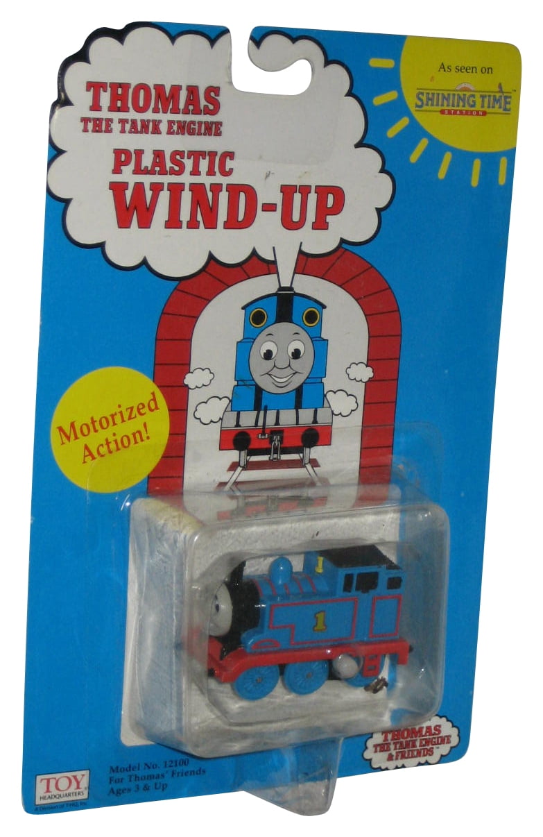 Thomas Tank Engine \u0026 Friends (1993) Train Bertie The Bus Red Plastic Wind-Up Motorized Toy - (Damaged Packaging)