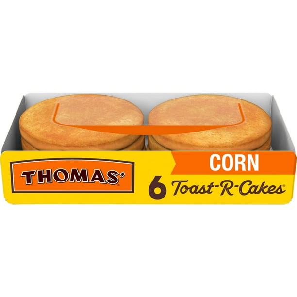 Thomas Toast-R-Cakes Corn Cakes, Count Office Snack Walmart