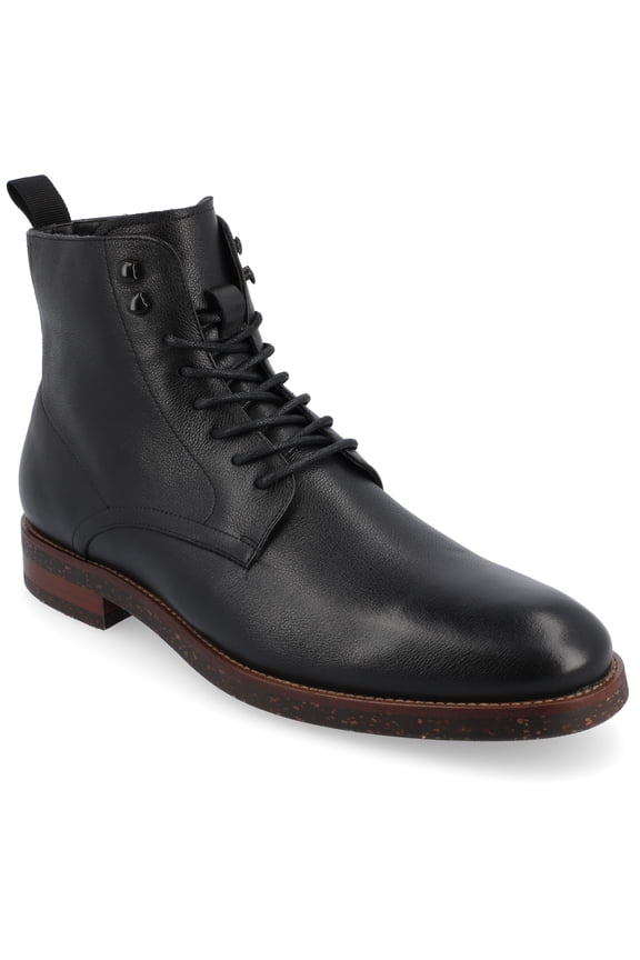 Burbank Tru Comfort Foam Plain Toe Lace-up Ankle Boot