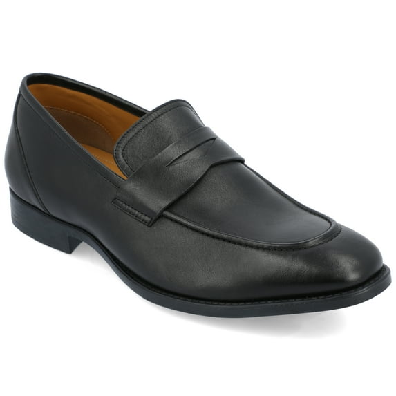 Thomas & Vine Mens Bishop Slip-on Apron Toe Loafer, Widths Available