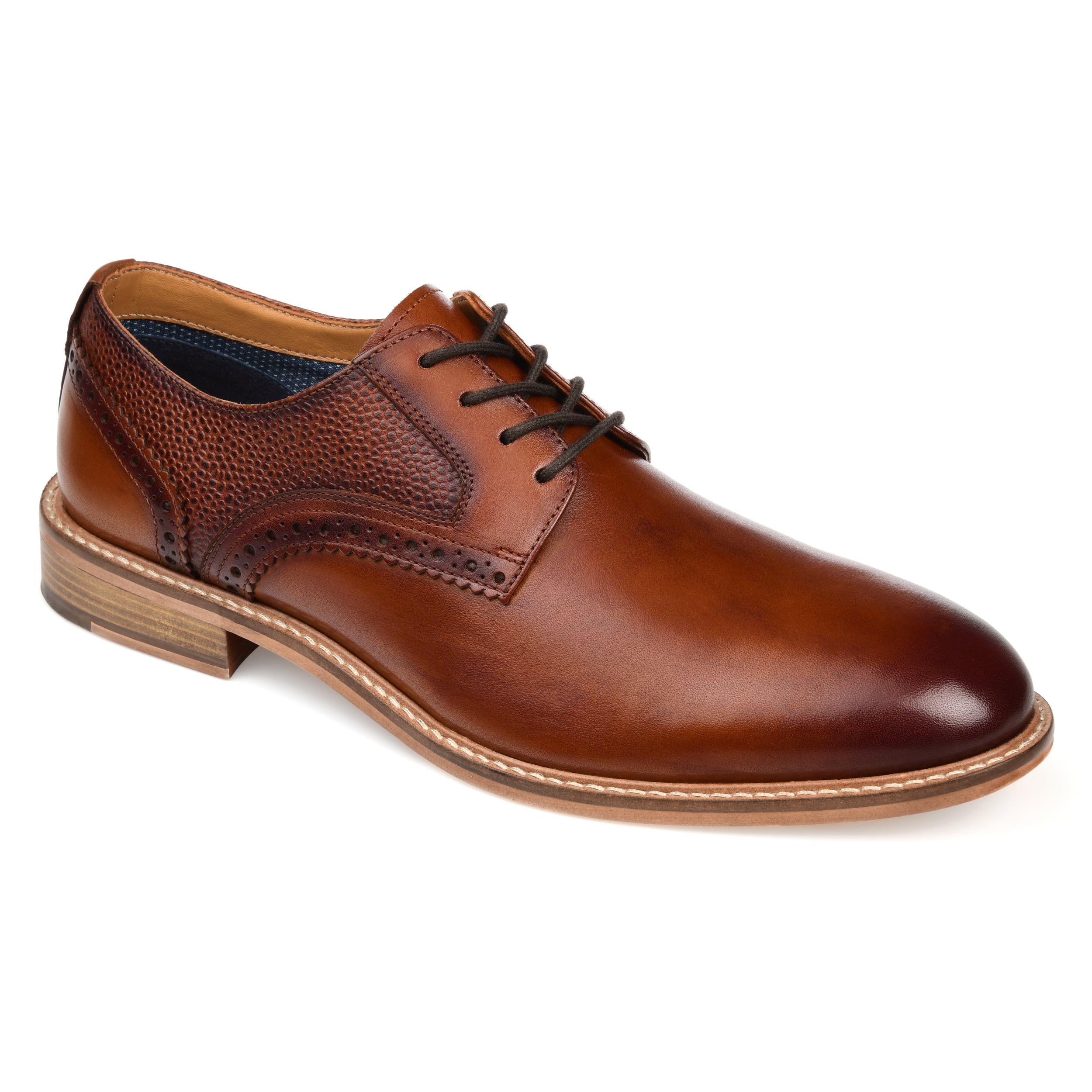 Thomas & Vine Mens Clayton Tru Comfort Foam Lace-up Round 