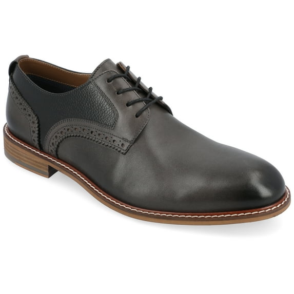 Thomas & Vine Mens Clayton Wide Width Tru Comfort Foam Lace-up Round Toe Derby
