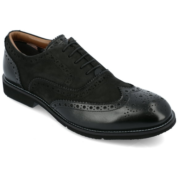 Thomas & Vine Mens Covington Lace-up Wingtip Oxford