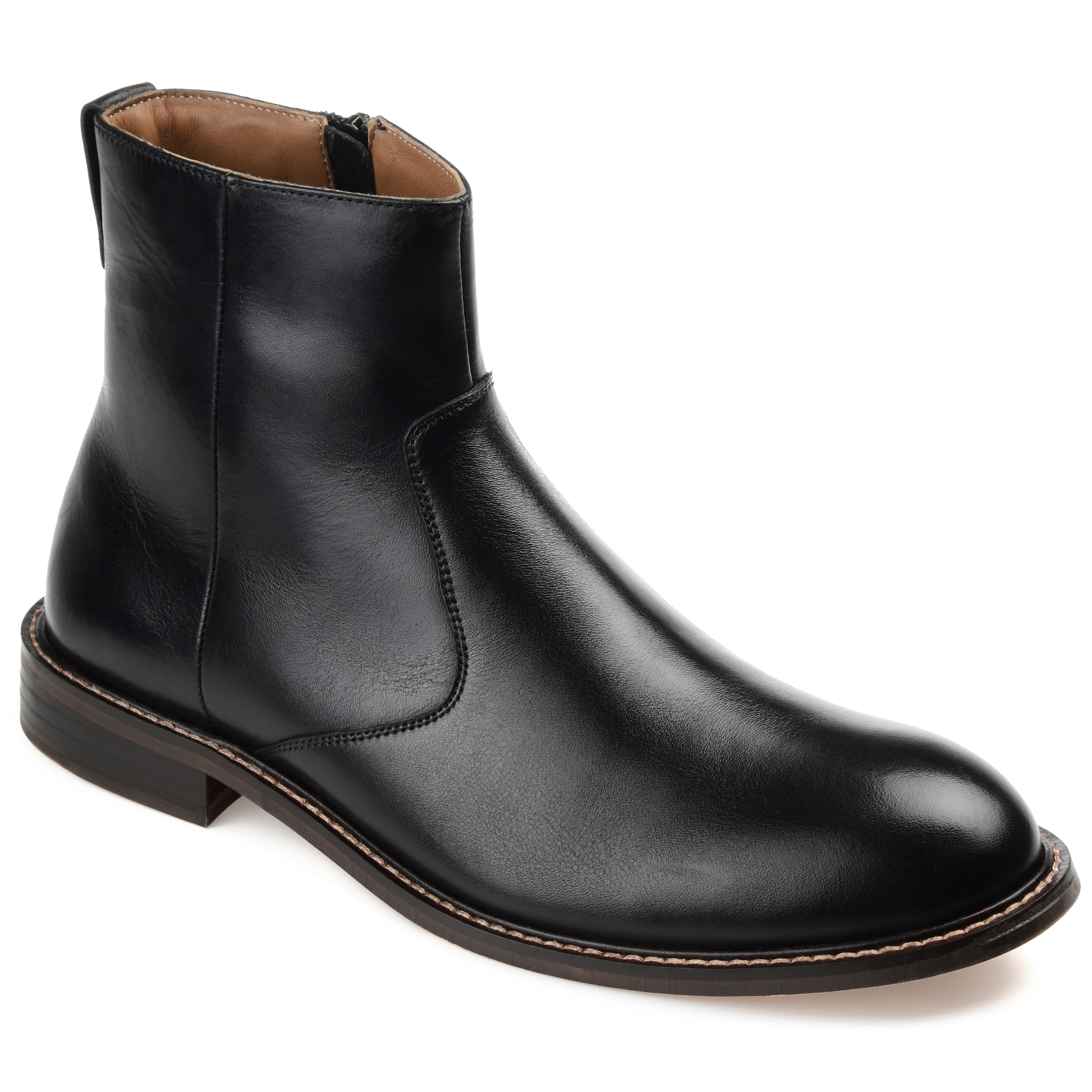 Thomas & Vine Mens Faust Pull-on Round Toe‎ Chelsea Boot Size 13 Thomas & Vine Mens Faust Pull-on Round Toe Chelsea Boot  main image 3
