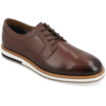 Thomas & Vine Mens Glover Wide Width Tru Comfort Foam Lace-up Round Toe Derby