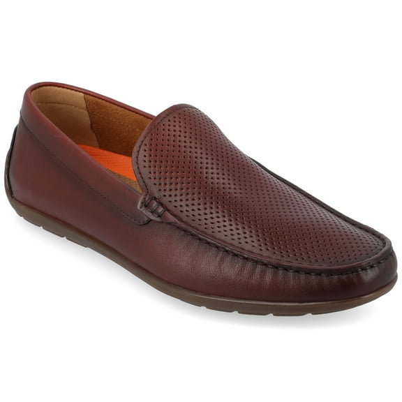 Thomas & Vine Mens Jaden Moc Toe Slip-on Driving Loafer