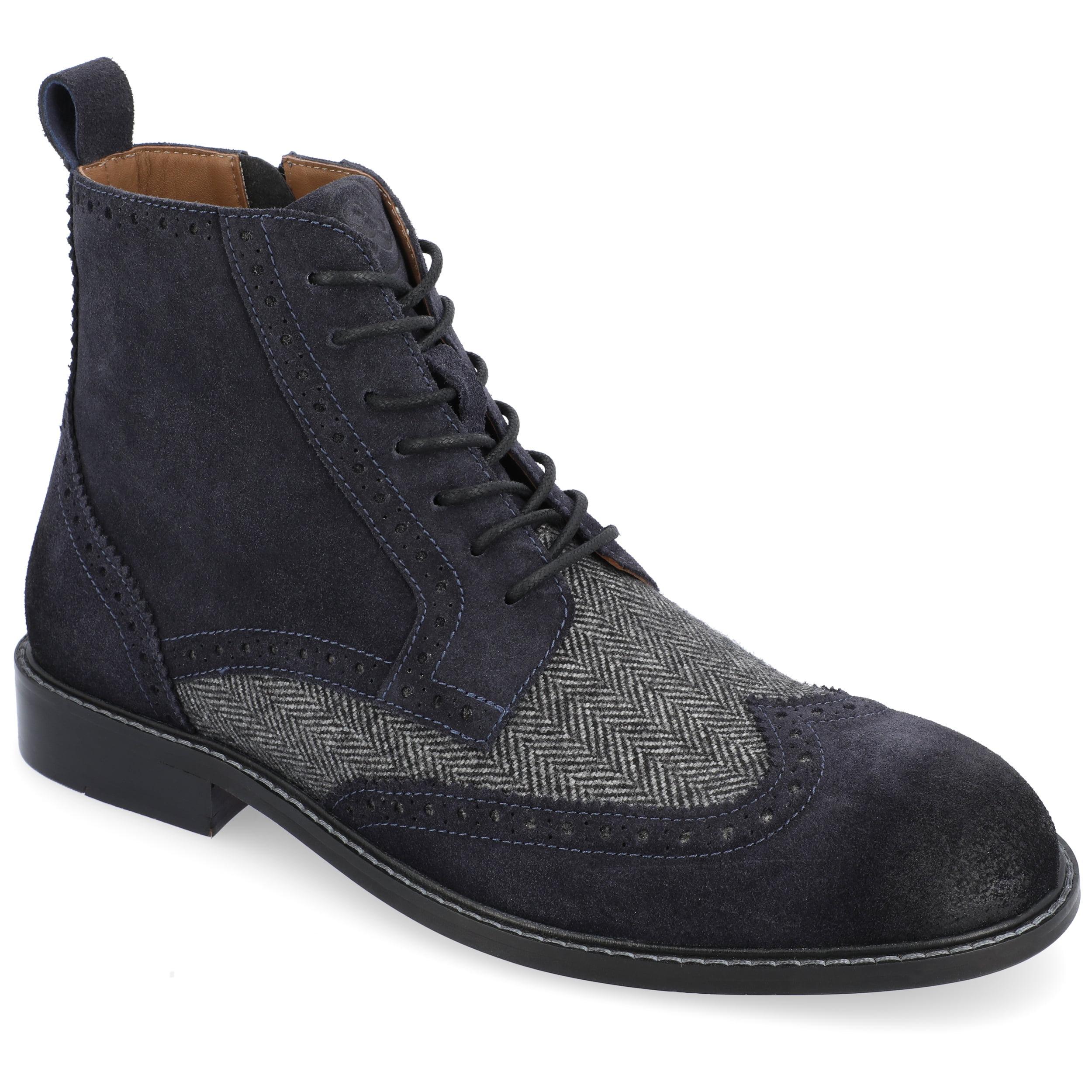 Thomas & Vine Mens Jarett Tru Comfort Foam Lace-up Wingtip 