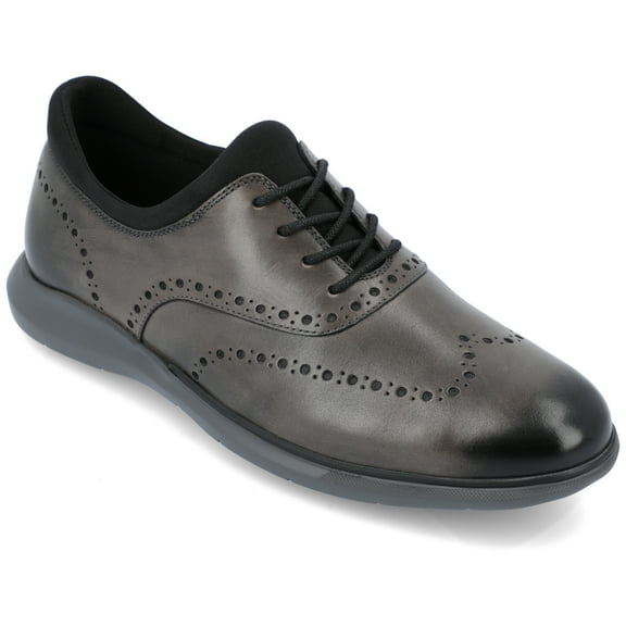 Thomas & Vine Mens Bronson Lace-up Wingtip Hybrid Dress Shoe