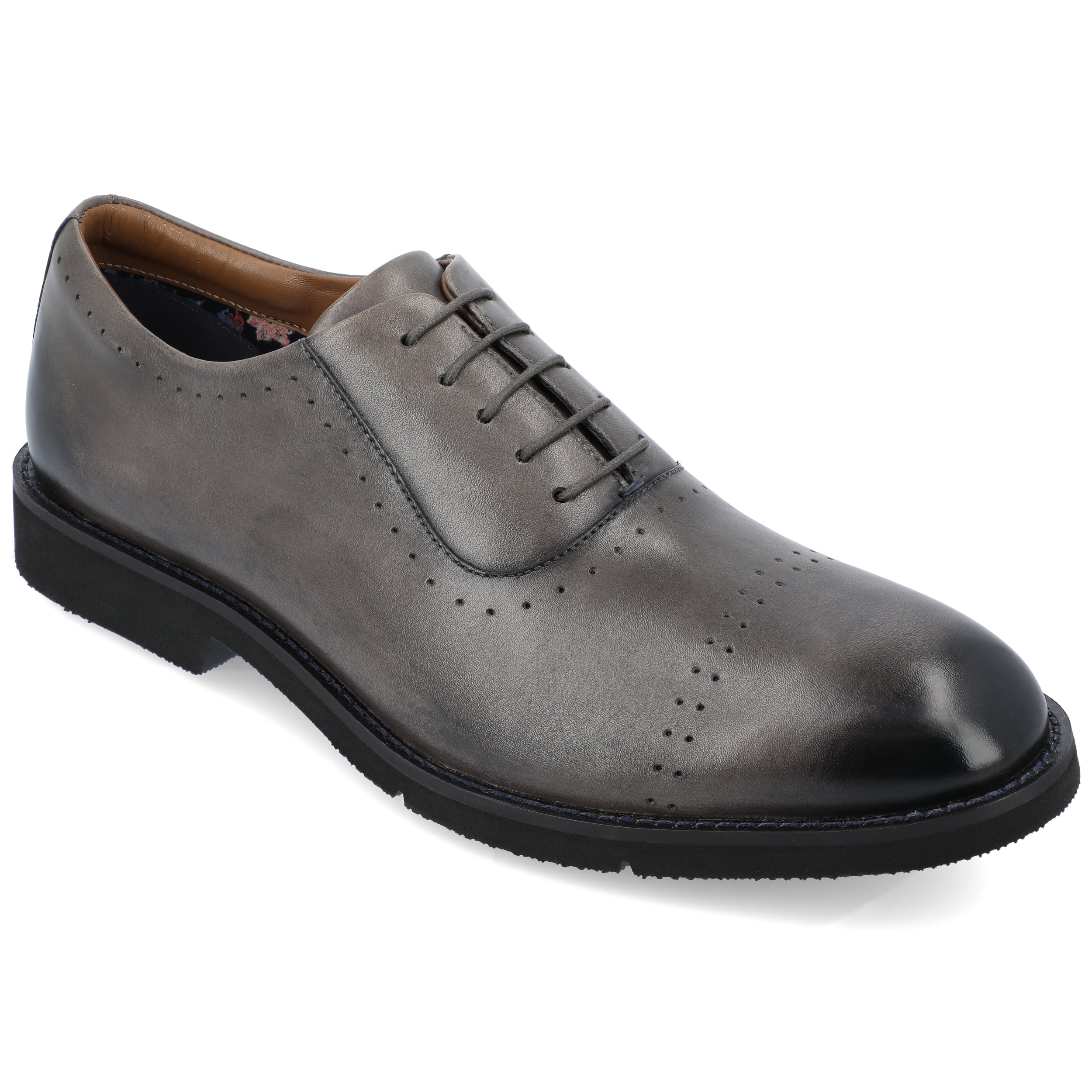 Thomas & Vine Mens Morey Lace-up Round Toe Oxford - Walmart.com