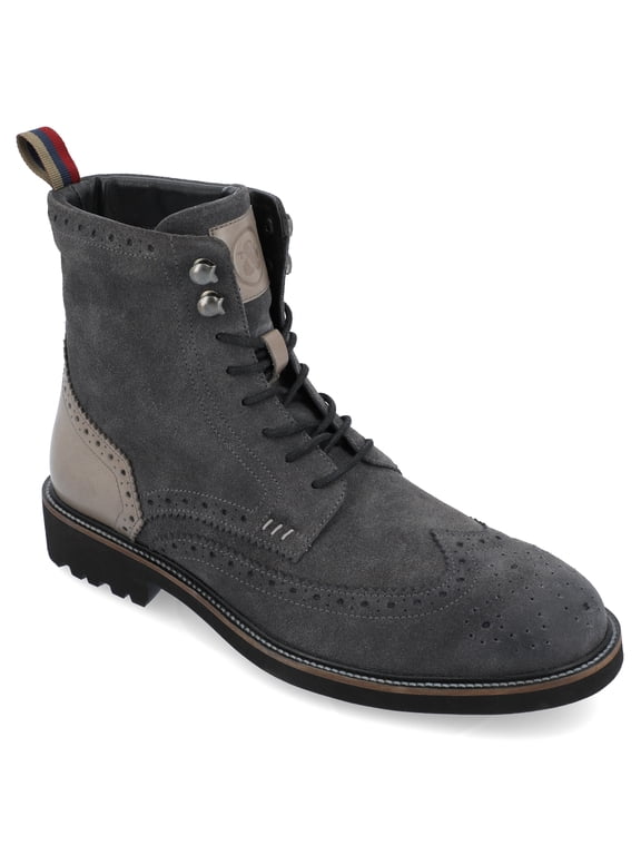 Mens Welch Lace-up Wingtip Ankle Boot