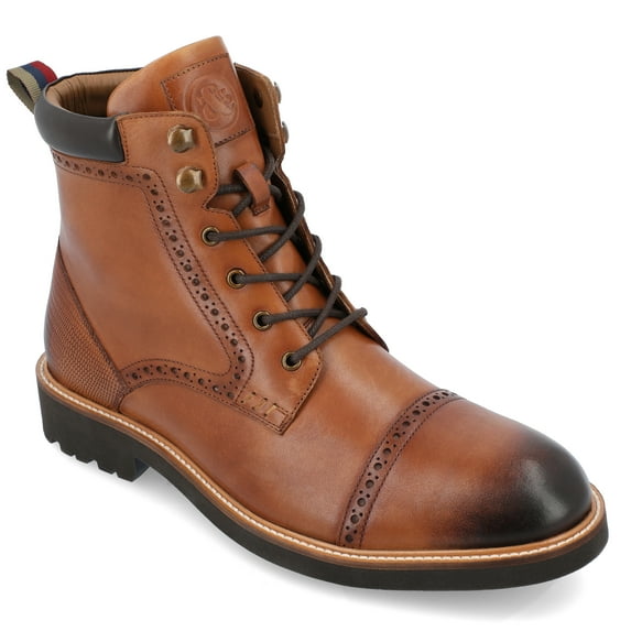 Thomas & Vine MensTyrus Lace-up Cap Toe Ankle Boot
