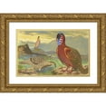 thumbnail image 1 of Thomas Waterman Wood 18x12 Gold Ornate Wood Frame and Double Matted Museum Art Print Titled - Horned Pheasants (1871), 1 of 4