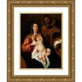 thumbnail image 1 of Thomas Willeboirts Bosschaert 19x24 Gold Ornate Framed and Double Matted Museum Art Print Titled - The Holy Family (Late 1640s), 1 of 4