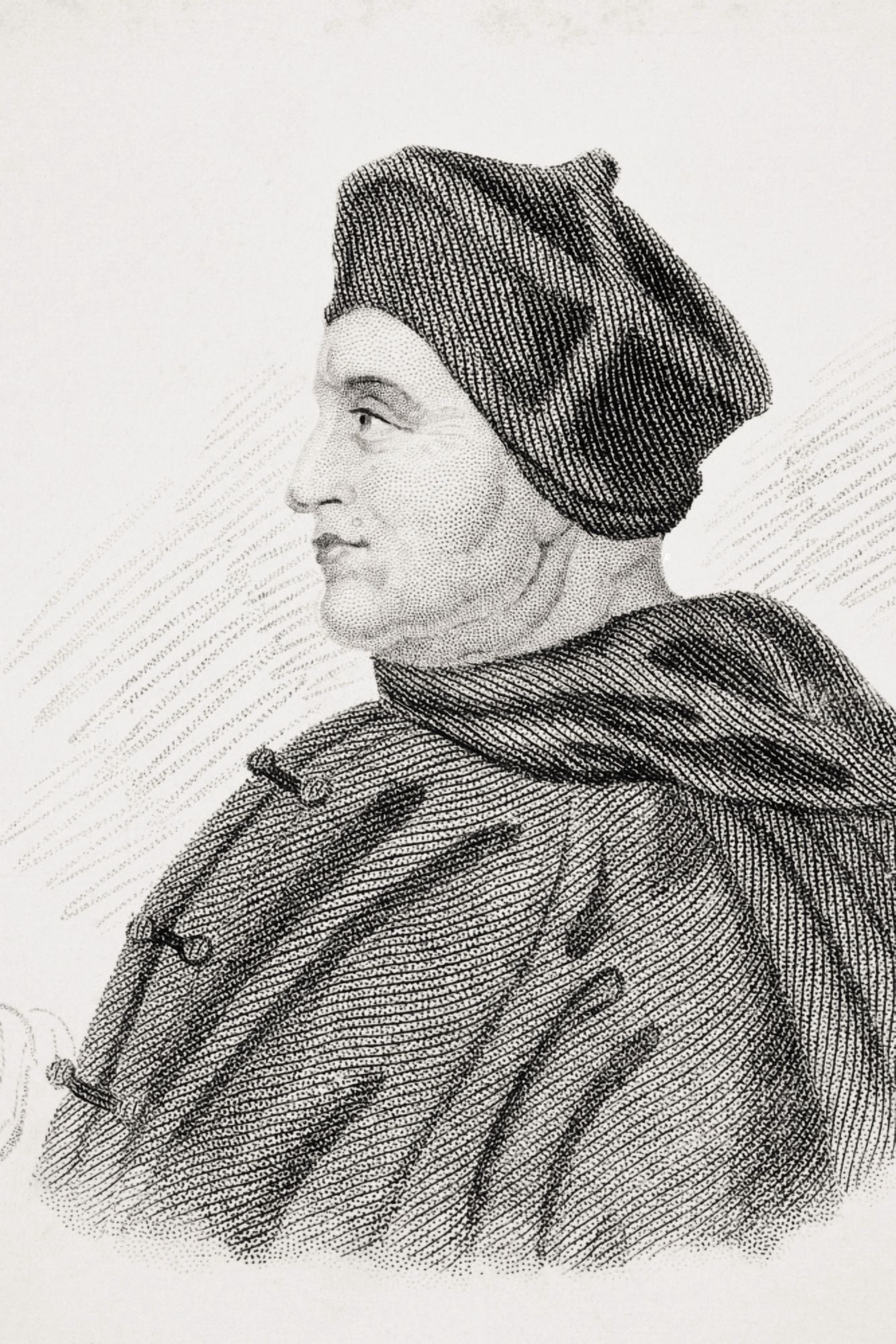 Thomas Wolsey C1475-1530 English Cardinal And Statesman From Old Englands Worthies By Lord Brougham And Others Published London Circa 1880s Canvas Art - Ken Welsh  Design Pics (11 x 17)