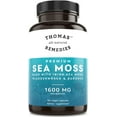 thumbnail image 1 of Thomas' Sea Moss with Burdock & Bladderwrack, 1600mg – Immune & Digestive Support, 120 Ct, 1 of 10