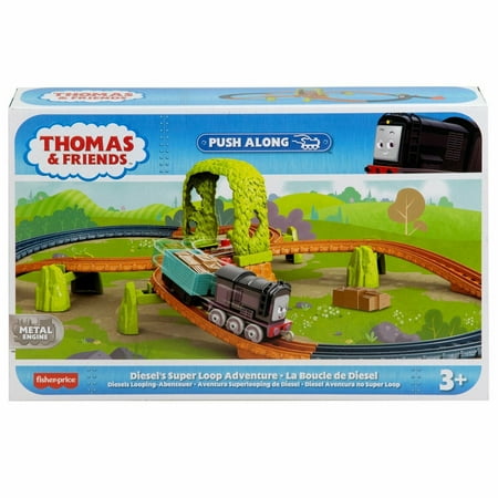 Thomas & Friends Push Along Diesel Metal Engine Super Loop Adventure