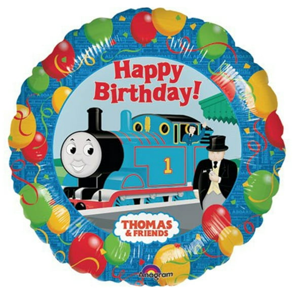 Thomas and Friends Birthday Character Authentic licensed theme Foil / Mylar Balloon 18" ( Each )