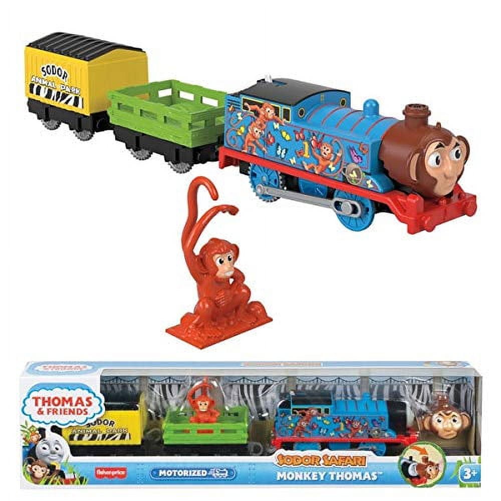Thomas and Friends Fisher Price Motorized Trackmaster Sodor Safari Monkey Thomas