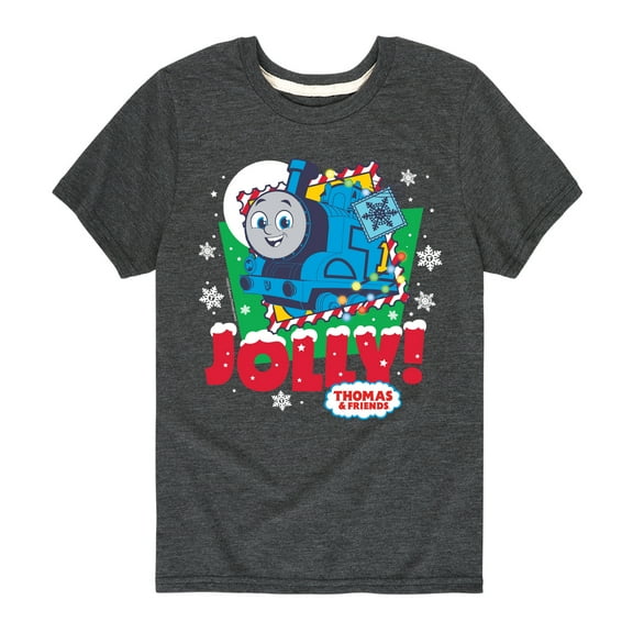 Thomas & Friends - Jolly - Youth and Toddler Short Sleeve Graphic T-Shirt