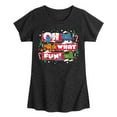 thumbnail image 1 of Thomas & Friends - Oh What Fun - Youth and Toddler Girls Fitted Short Sleeve Graphic T-Shirt, 1 of 5