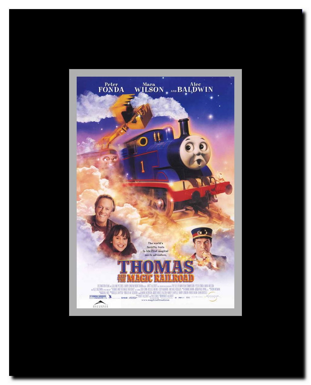 Thomas and the Magic Railroad Framed Movie Poster