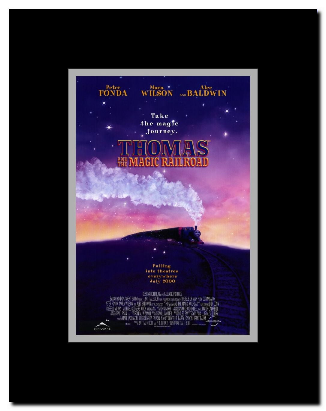 Thomas and the Magic Railroad Framed Movie Poster