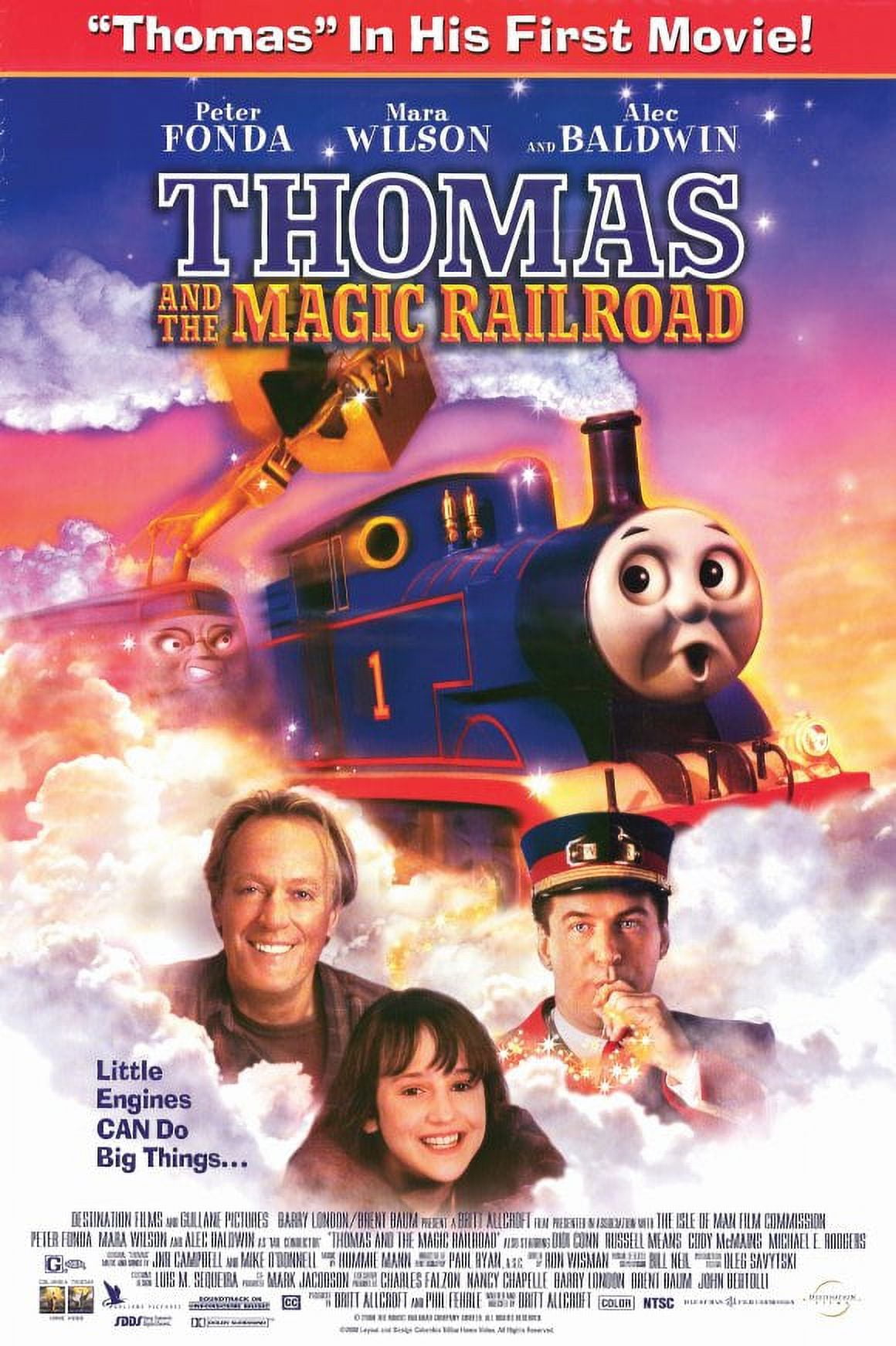 Thomas And The Magic Railroad Full Movie Free Thomas and the Magic Railroad - movie POSTER (Style A) (11" x 17