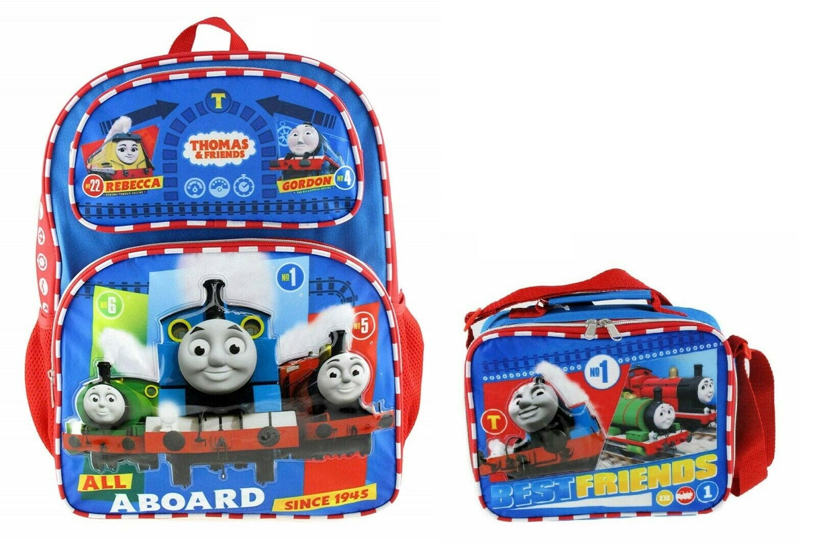 Thomas the Train Boys' No. 1 Thomas 16 Large Backpack With Lunch Bag Set -  Walmart.com