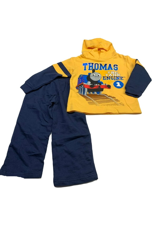 Thomas the Train Toddler Boys 2pc Hooded Fleece Set the Tank Engine 1 4T